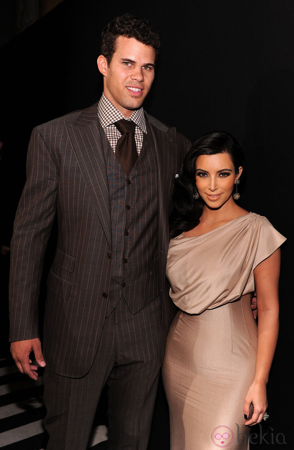Kim Kardashian y Kris Humphries en su fiesta de recién casados en Nueva York