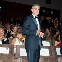 George Clooney en la premiere de 'The ides of march' en la Mostra de Venecia