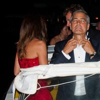 George Clooney durante la ceremonia de apertura de la Mostra de Venecia