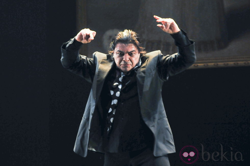 Antonio Canales durante una de sus actuaciones