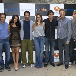 Los protagonistas de 'El Barco' presentaron la segunda temporada en el FesTVal de Vitoria
