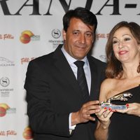 Ana rosa Quintana y Luis Antonio Ruiz en los Premios Naranja y Limón 2013
