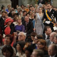 Los Príncipes Felipe y Letizia en la ceremonia de investidura de Guillermo Alejandro de Holanda