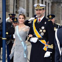 Los Príncipes Felipe y Letizia en la investidura de Guillermo Alejandro de Holanda