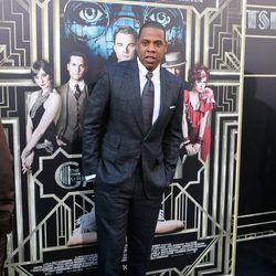 Jay-Z en la premiere en Nueva York de 'El gran Gatsby'
