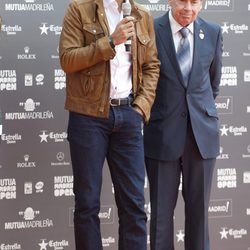 Rafa Nadal en la presentación del Madrid Open 2013