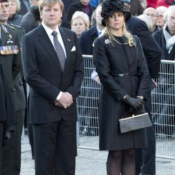 Los Reyes Guillermo Alejandro y Máxima de Holanda en el Día de los Caídos