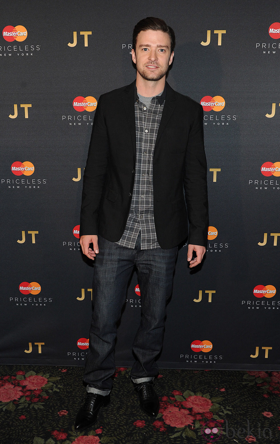 Justin Timberlake en su concierto en el Roseland Ballroom de Nueva York