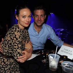 Olivia Wilde y Jason Sudeikis en el concierto de Justin Timberlake en el Roseland Ballroom de Nueva York