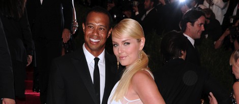Tiger Woods y Lindsey Vonn en la Gala del MET 2013