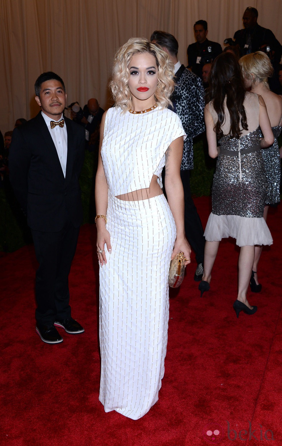 Rita Ora en la Gala del MET 2013