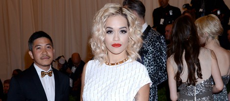 Rita Ora en la Gala del MET 2013