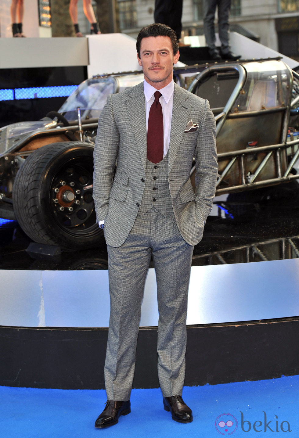 Luke Evans en el estreno mundial de 'Fast&Furious 6' en Londres