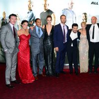 Michelle Rodriguez, Justin Lin, Elsa Pataky y el reparto de 'Fast&Furious 6' en Londres
