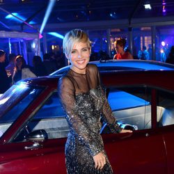 Elsa Pataky en el coche de 'Fast & Furious 6' en el estreno mundial de la película en Londres
