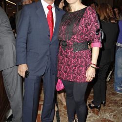 Cristina Sánchez y Alejandro Da Silva en la entrega del Premio Paquiro 2013