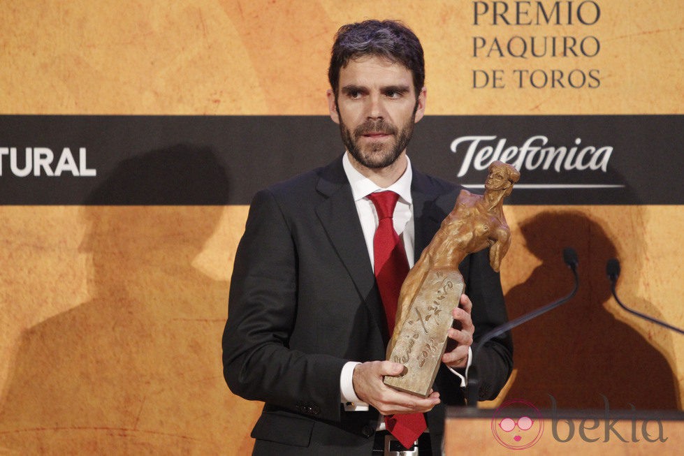 José Tomás, Premio Paquiro 2013