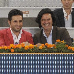 David Bustamante y Poty en el Open Madrid 2013