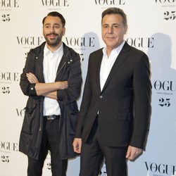 Juanjo Oliva y Ángel Schlesser en la Vogue Who's on Next 2013