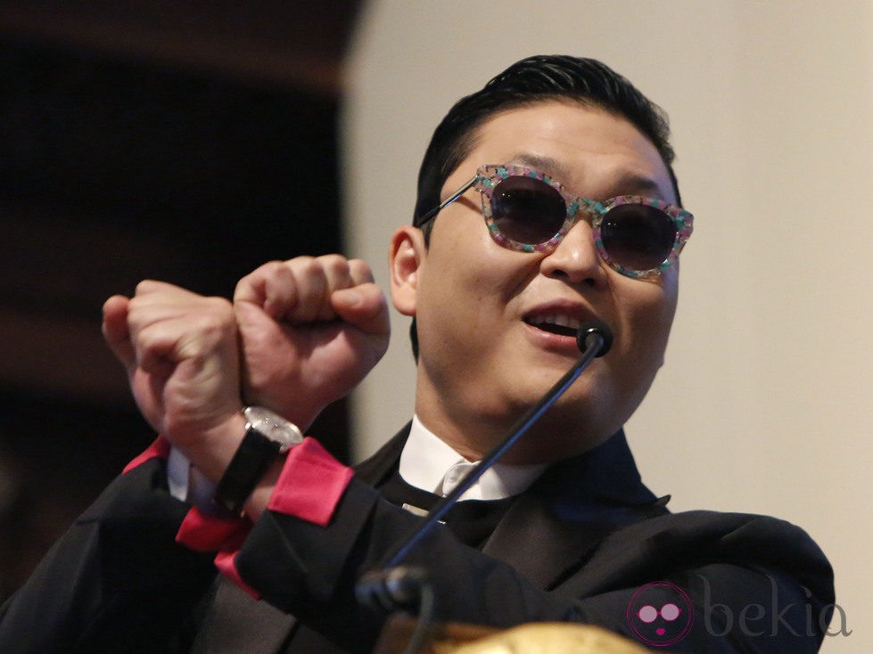 PSY, el artista de 'Gangman Style' y 'Gentleman', en la Universidad de Harvard