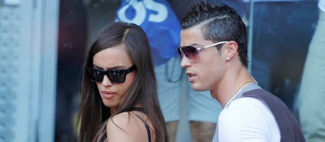 Cristiano Ronaldo y su novia Irina Shayk el Open Madrid 2013
