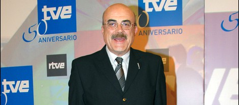 Constantino Romero en el 50 aniversario de TVE Barcelona