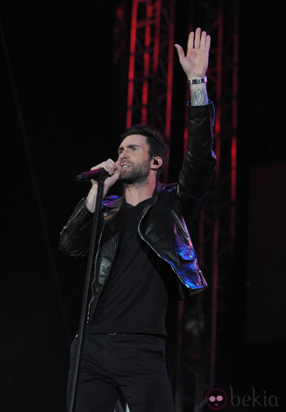 Adam Levine de Maroon 5 en el 'Wango Tango 2013'