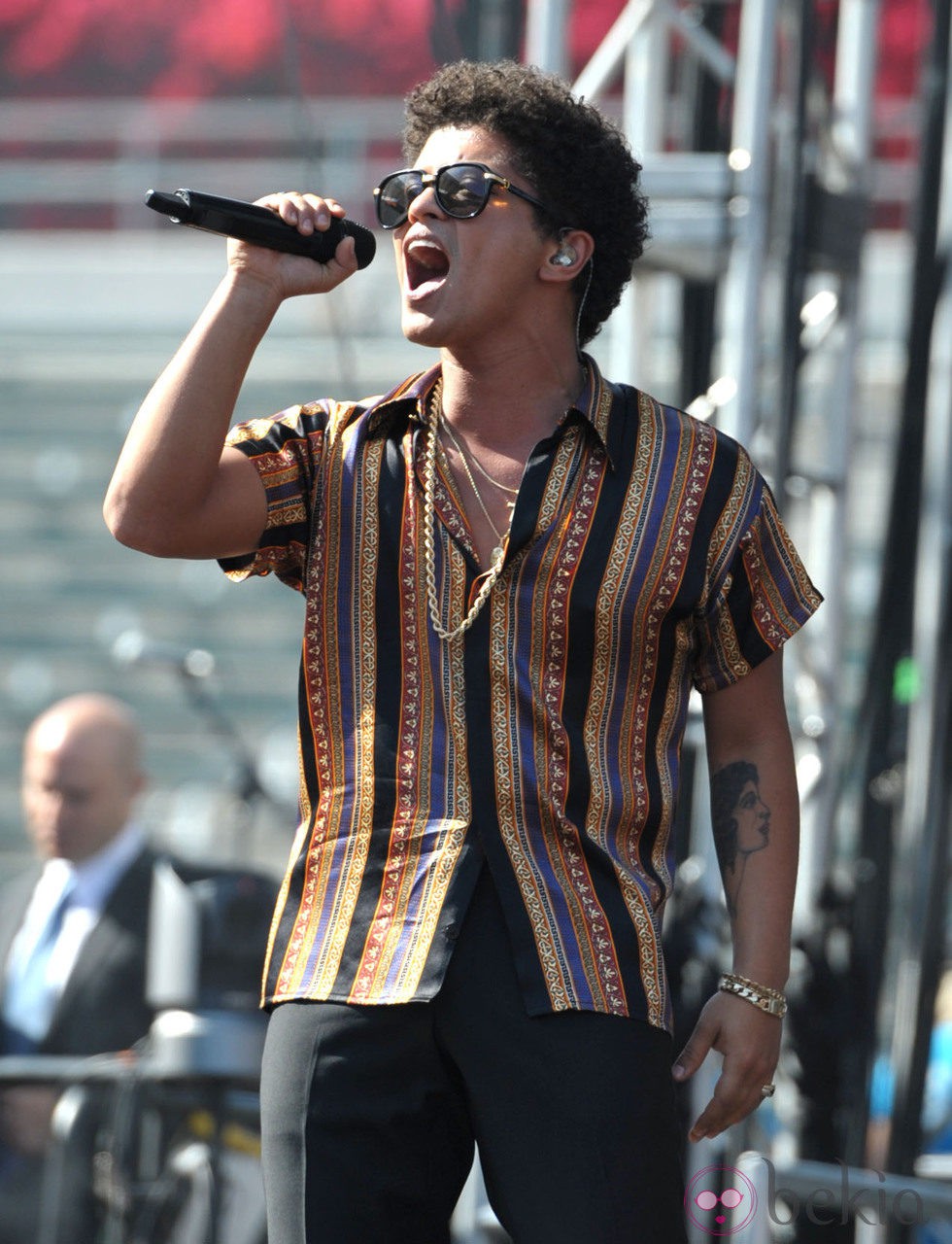 Bruno Mars en el 'Wango Tango 2013'