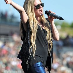 Avril Lavigne en el 'Wango Tango 2013'
