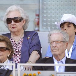 La Infanta Pilar en la final del Open de Madrid 2013