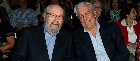 José Manuel Caballero Bonald y Mario Vargas Llosa
