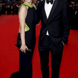 Blanca Suárez y Jeremy Irvine en la ceremonia de apertura del Festival de Cannes 2013