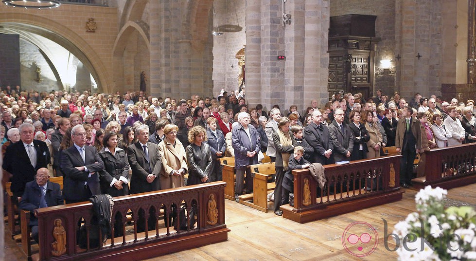 Funeral de Alfredo Landa en Pamplona