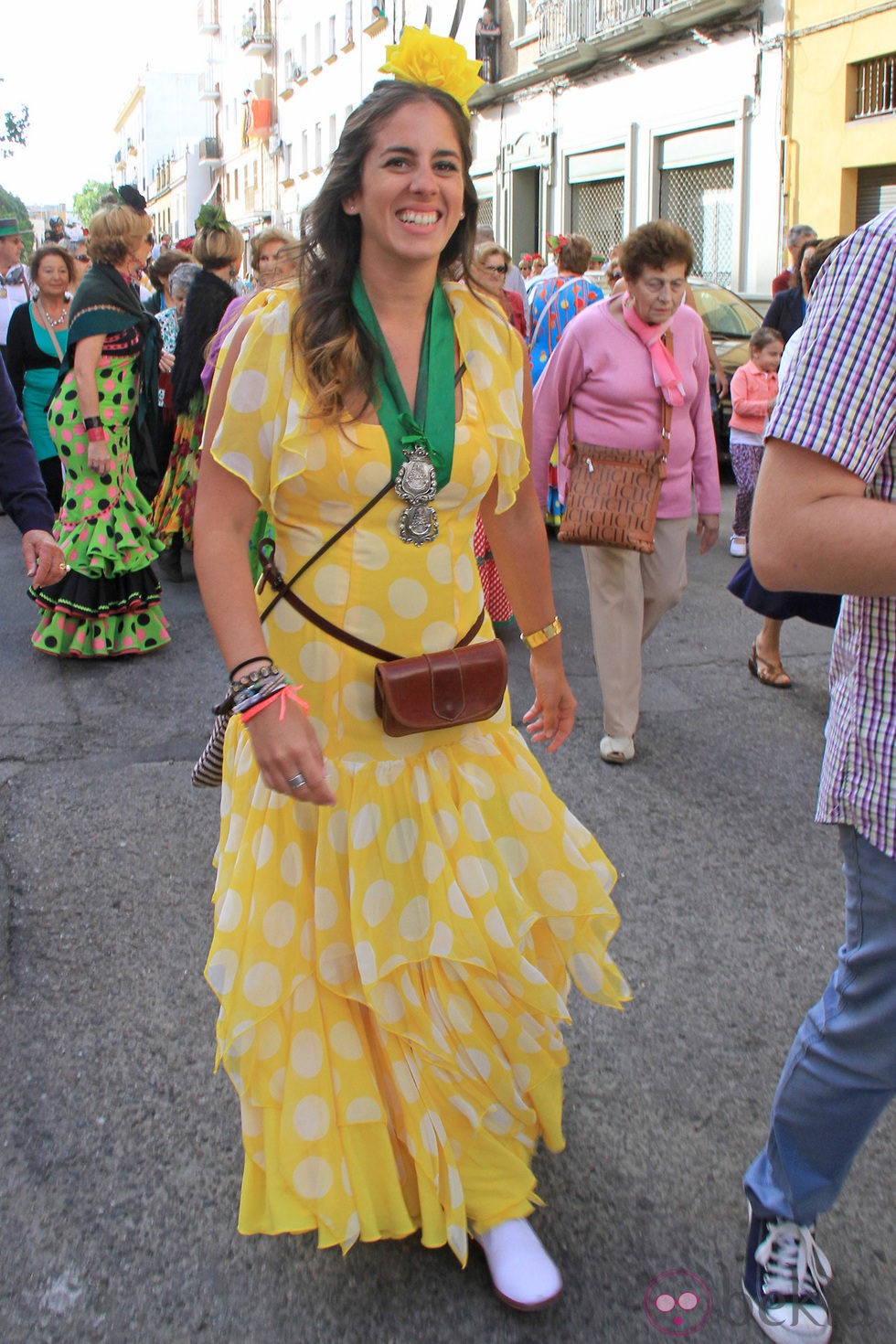 Anabel Pantoja en la Romería de El Rocío 2013