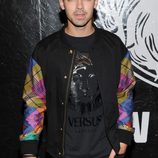 Joe Jonas en la presentación de una colección cápsula de Versace Versus