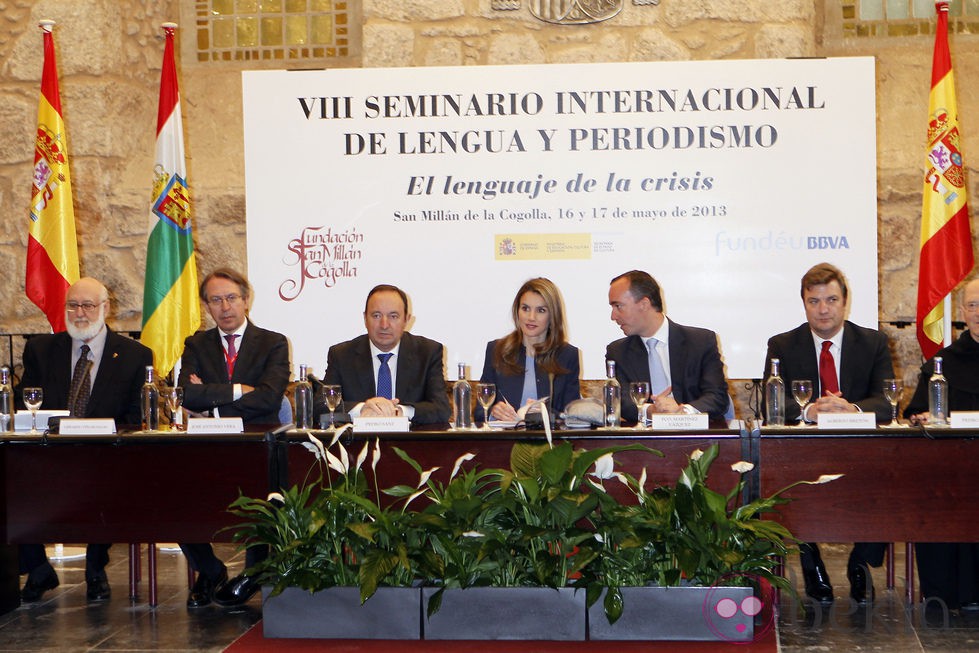 La Princesa de Asturias en la inauguración del VIII Seminario Internacional de Lengua y Periodismo