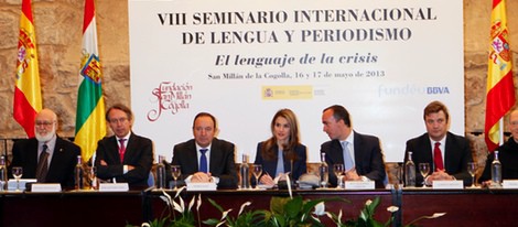 La Princesa de Asturias en la inauguración del VIII Seminario Internacional de Lengua y Periodismo