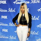 La jueza del programa Nicki Minaj en la final de 'American Idol'