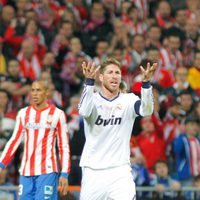 Sergio Ramos en la final de la Copa del Rey 2013