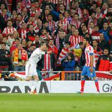 Cristiano Ronaldo celebra el gol del Real Madrid en la final de la Copa del Rey 2013