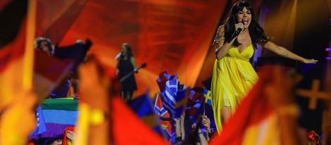 Raquel del Rosario en el Festival de Eurovisión 2013