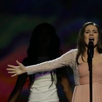 Dina Garipovaof durante su actuación en el Festival de Eurovisión 2013