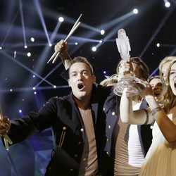 Dinamarca con el premio del Festival de Eurovision 2013