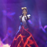 Aliona Moon durante su actuación en el Festival de Eurovisión 2013