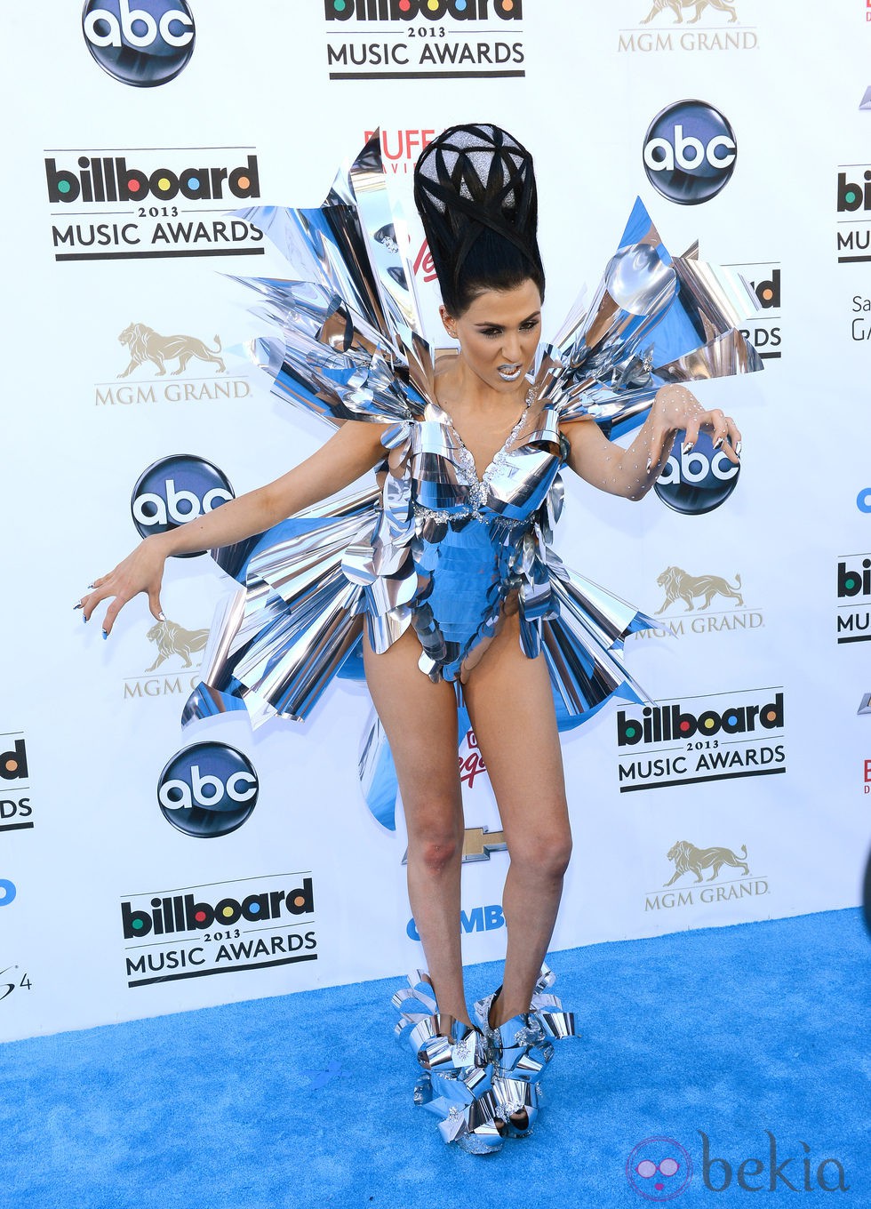 Z LaLa en la alfombra roja de los Billboard Music Awards 2013