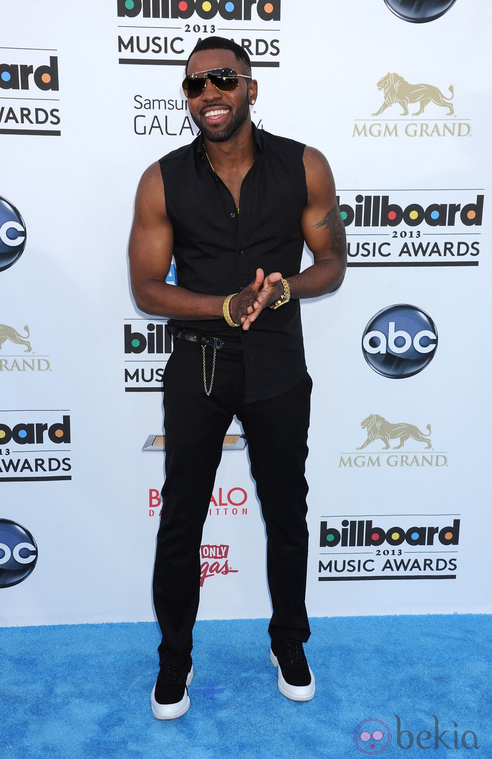 Jason Derulo en la alfombra roja de los Billboard Music Awards 2013