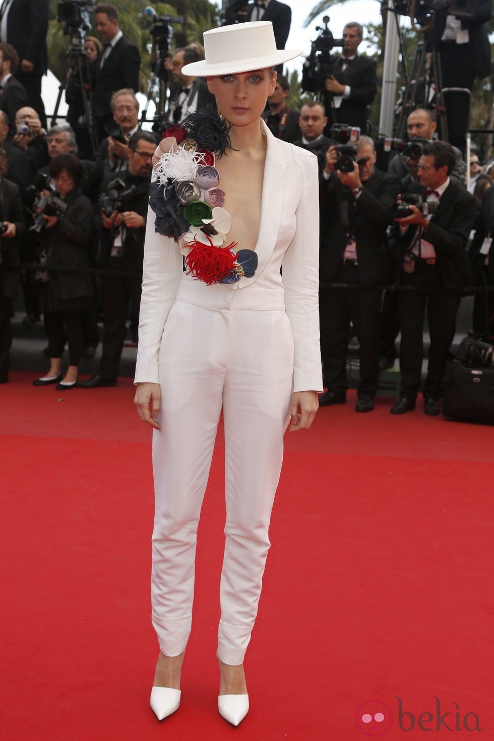 Olga Sorokina en el estreno de 'Inside Llewyn Davis' en Cannes 2013