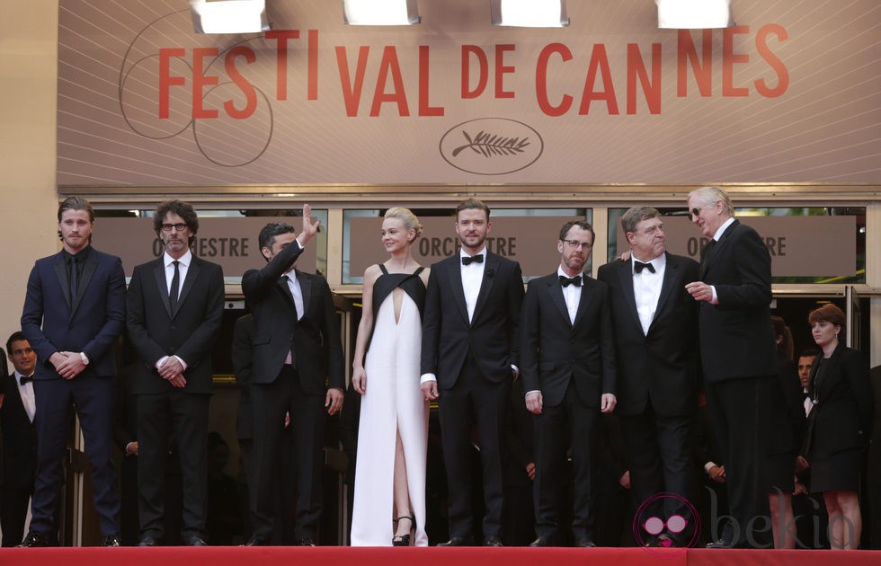 El equipo de 'Inside Llewyn Davis' en el estreno de la película en Cannes 2013