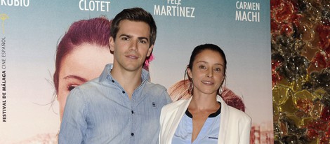 Ingrid Rubio y Marc Clotet en la presentación de la película 'La estrella'