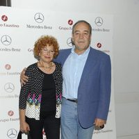 Tito Valverde y María Jesús Sirvent en la entrega del Premio Agustín González 2013